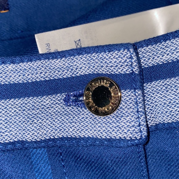 NEW ! Louis Vuitton stripped logo jeans💕 - Picture 10 of 13